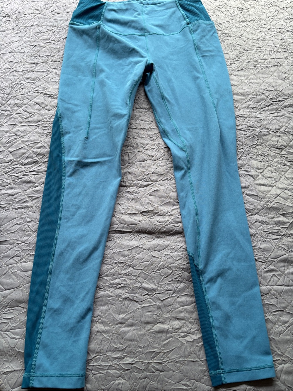 Sweaty Betty Super Soft Blue Leggings - Size 8